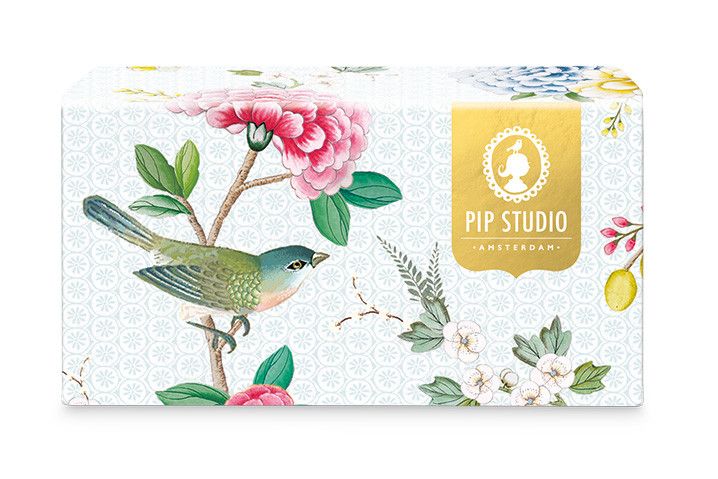 Pip Studio Lot de 2 Tasses et Soucoupes à Cappuccino Flower