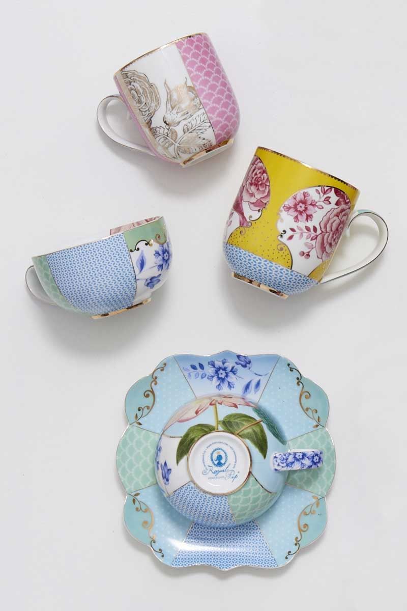 Pip Studio Royal Multi Cup & Saucer | Pip Studio the Official website