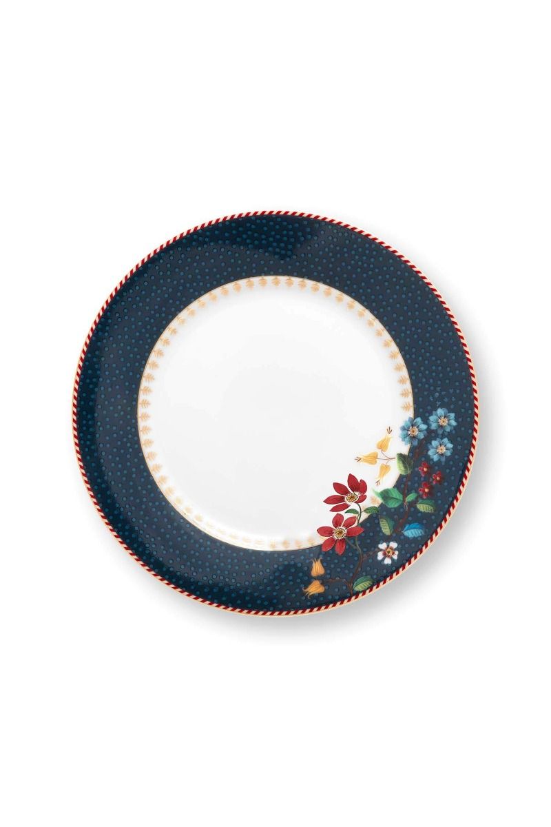 Pastry Plate Berry Blues Blue 17cm