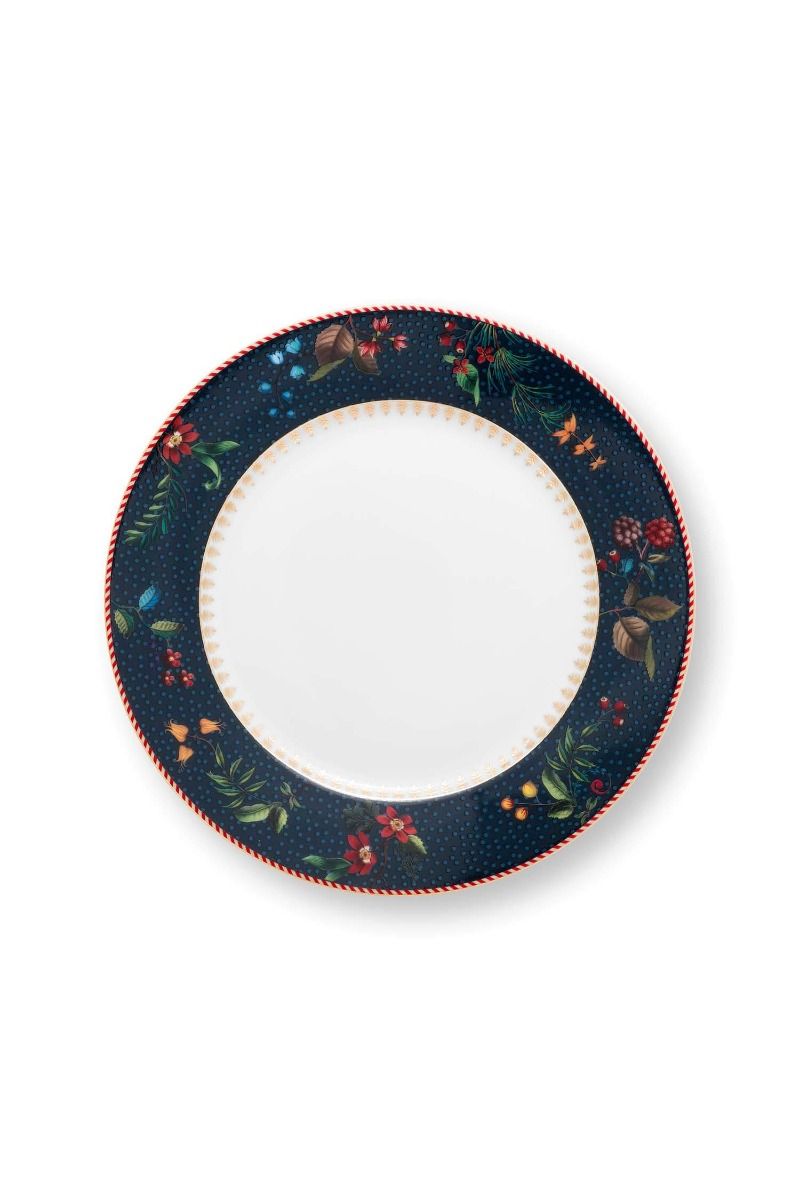 Breakfast Plate Berry Blues Blue 21cm