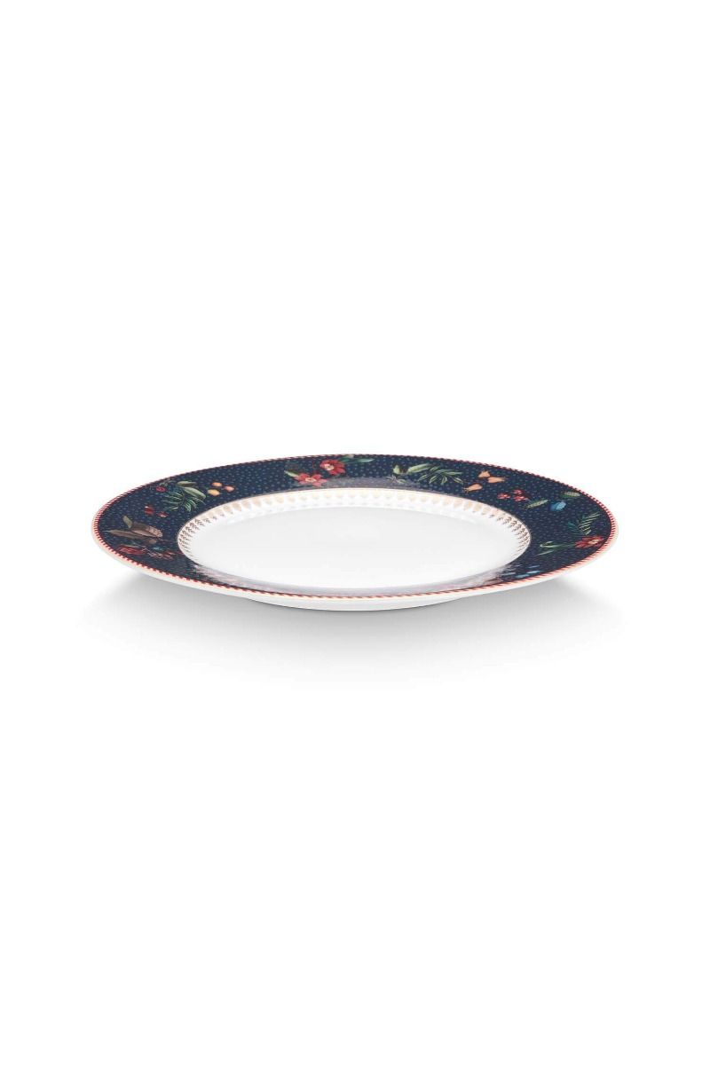 Breakfast Plate Berry Blues Blue 21cm