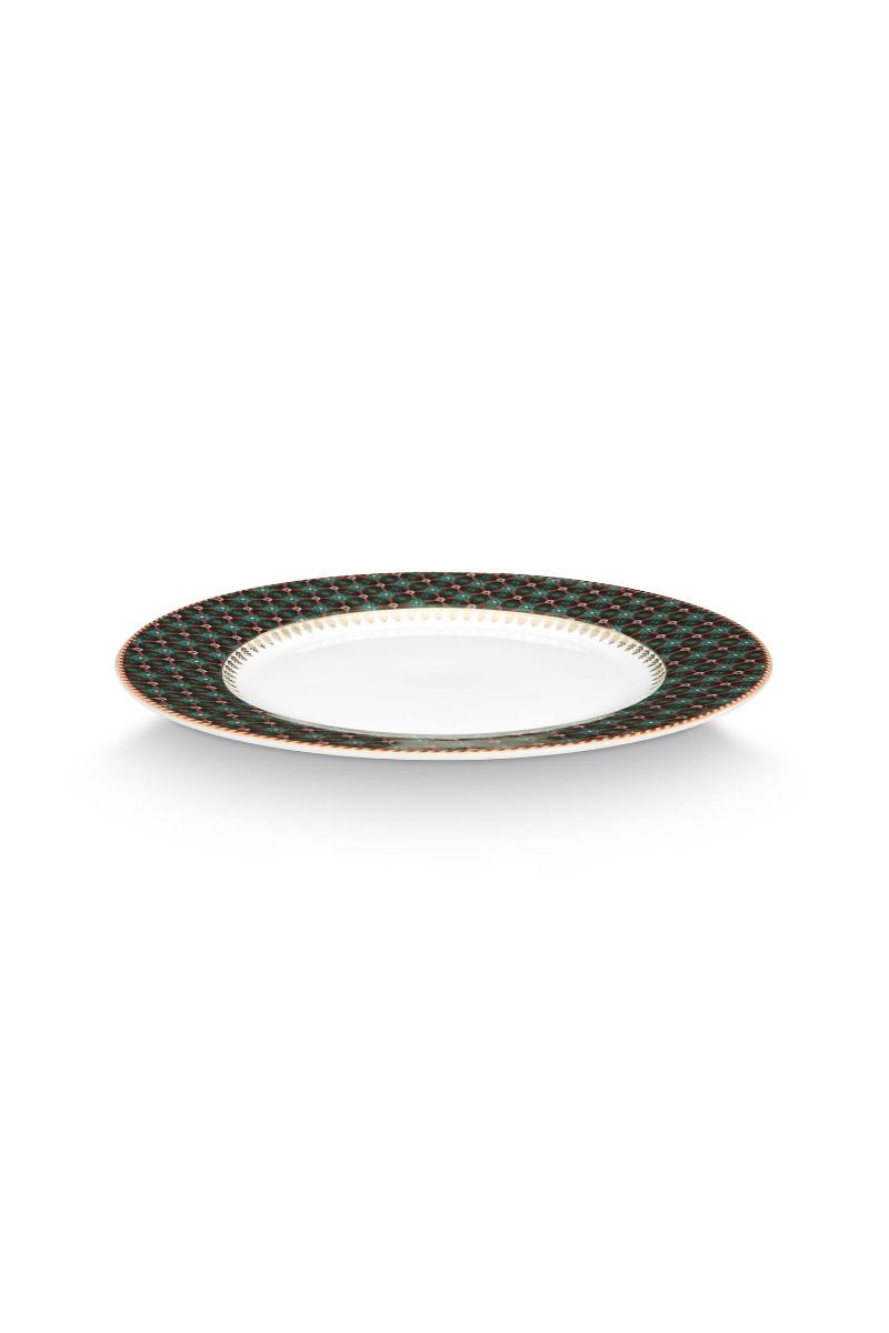 Assiette à Petit Déjeuner Clover Vert 23cm