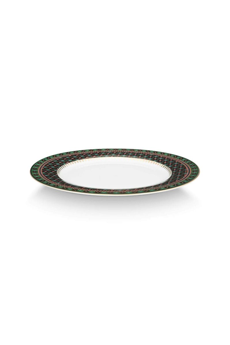 Assiette Creuse Clover Vert 26.5cm