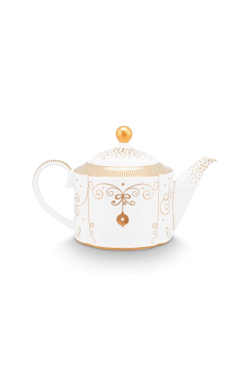 Teapot Small Royal Winter White 900ml