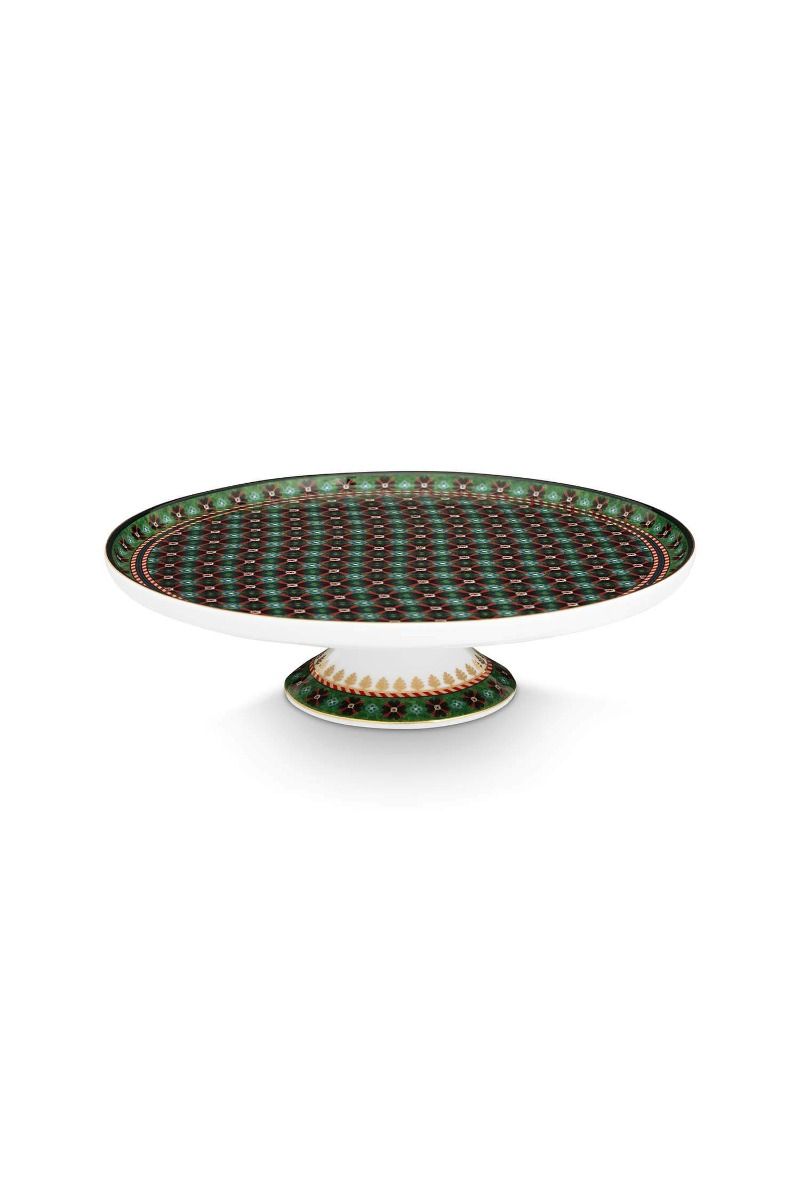 Plateau à Gâteaux de Petite Taille Clover Vert 21cm