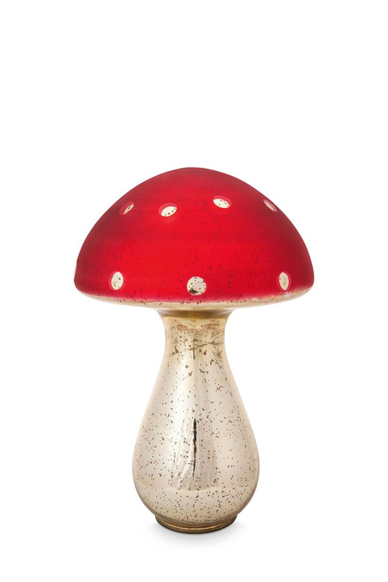 Mushroom Glass 30 cm