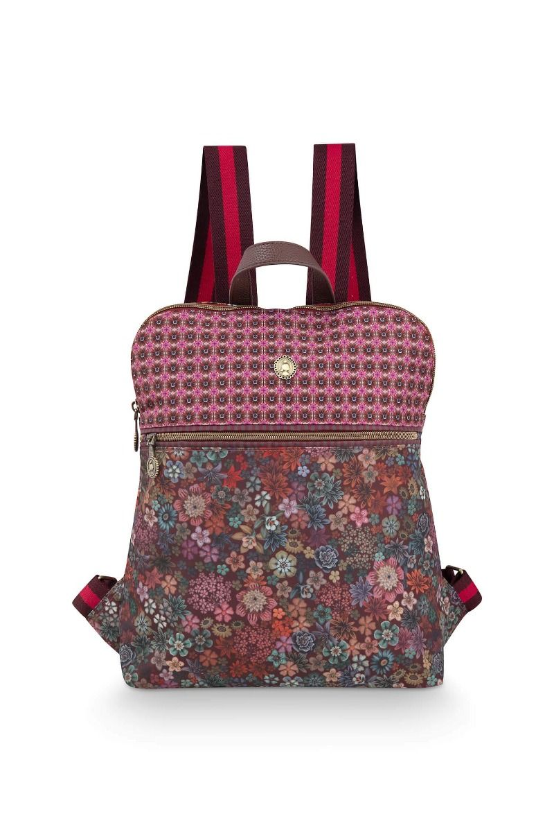 Finlee Rucksack Tutti i Fiori Rot