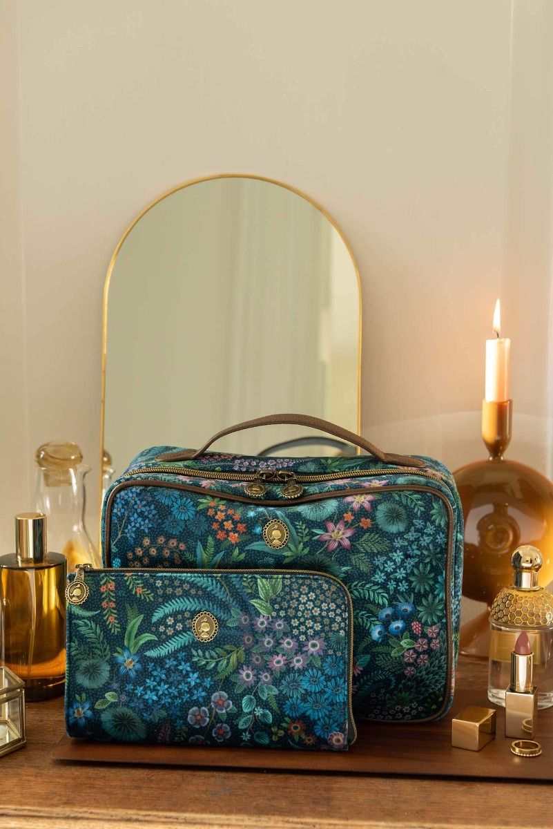 Casey Beauty Case Querida Donkerblauw