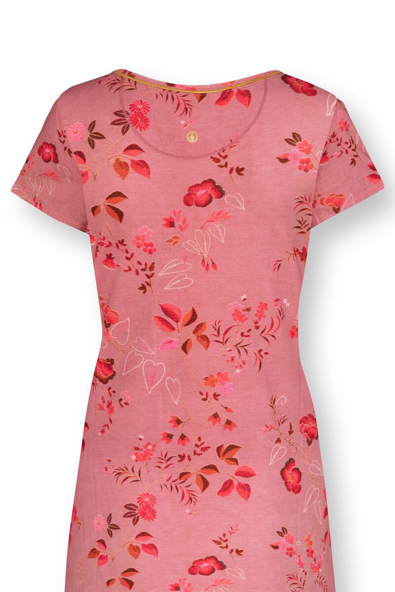 Nachthemd Kurze Ärmeln Tokyo Blossom Rosa