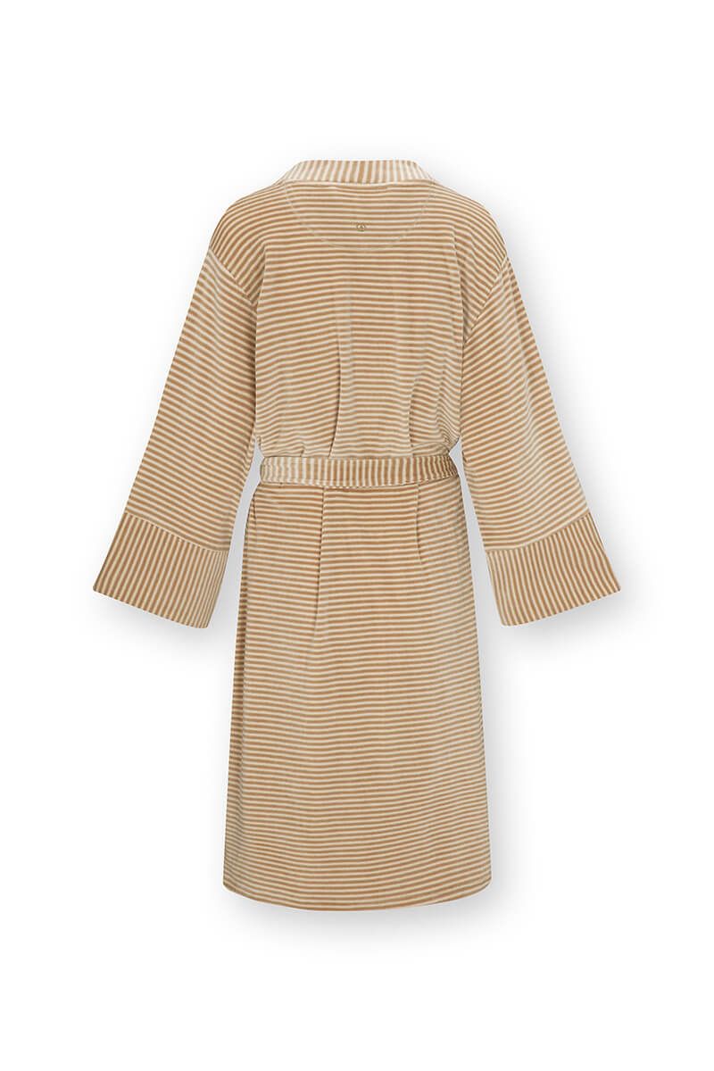 Naomi Kimono Velvet Little Sumo Stripe Sand