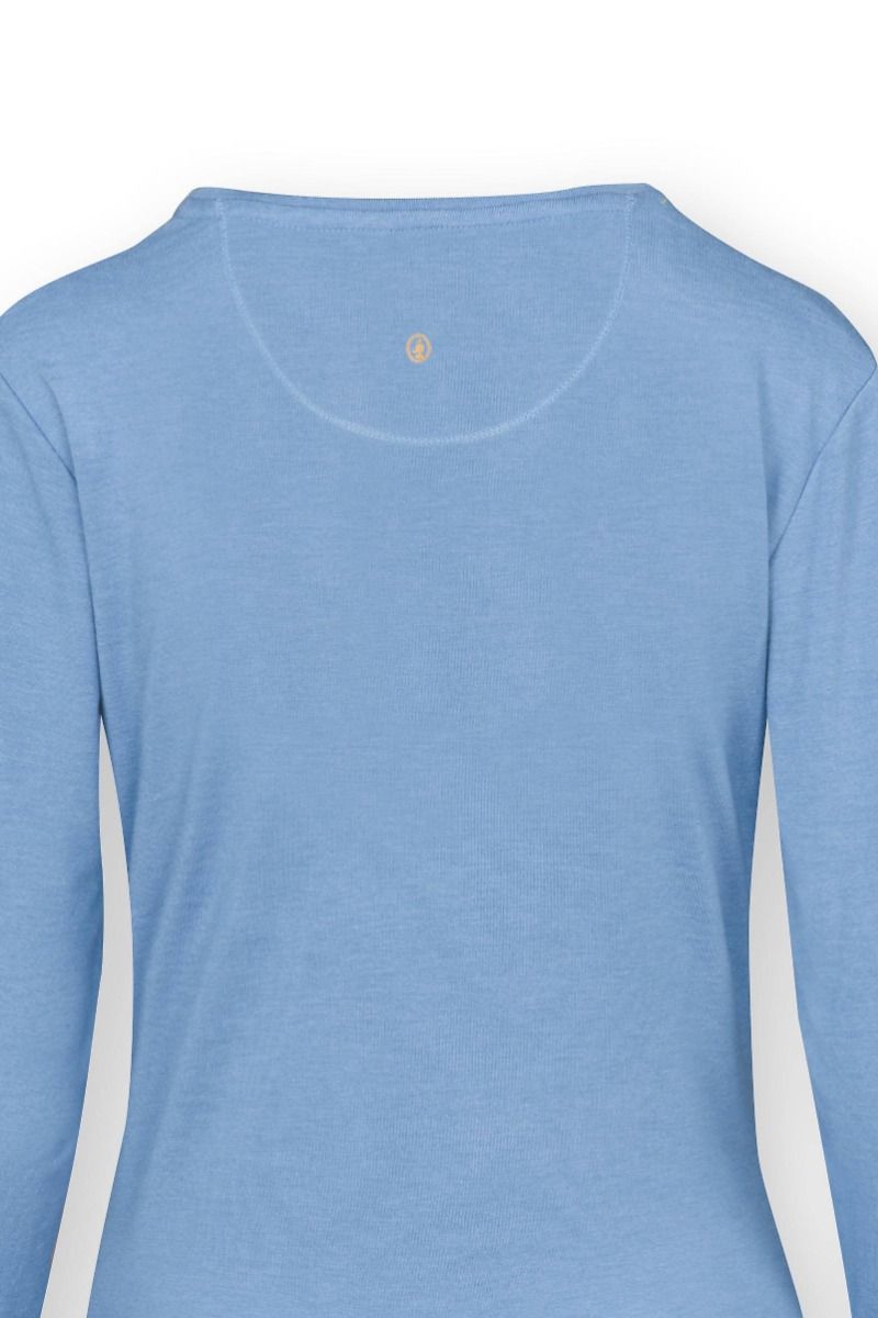 Tom Long Sleeve Top Melee Solid Light Blue