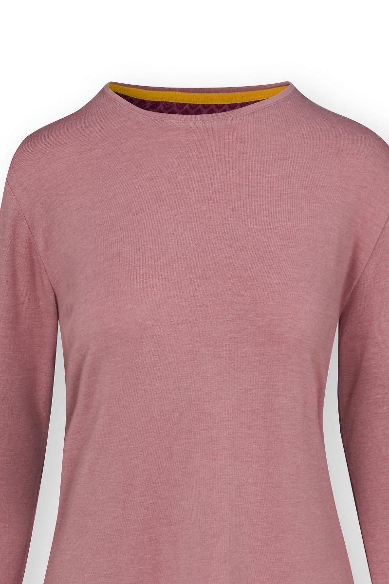 Tom Long Sleeve Top Melee Solid Light Pink