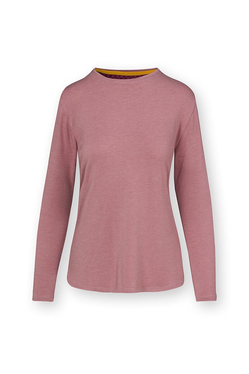 Tom Long Sleeve Top Melee Solid Light Pink