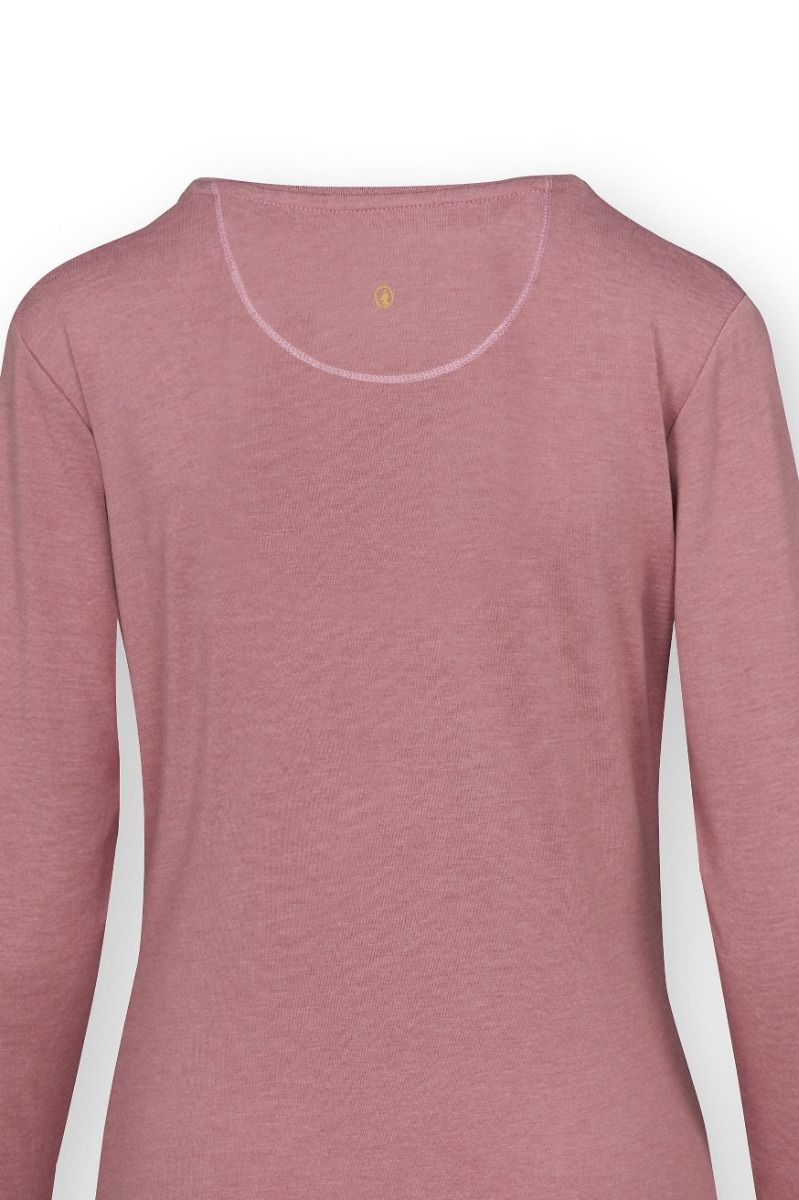 Tom Long Sleeve Top Melee Solid Light Pink