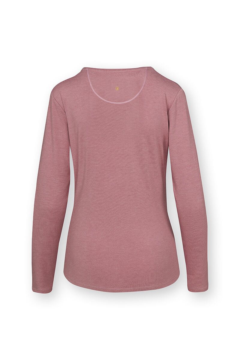 Tom Long Sleeve Top Melee Solid Light Pink