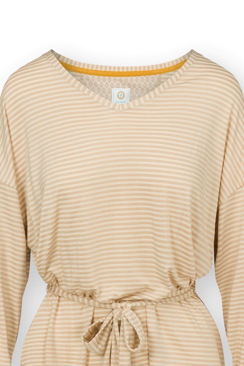 Timberly Top Lange Ärmeln Little Sumo Stripe Sand