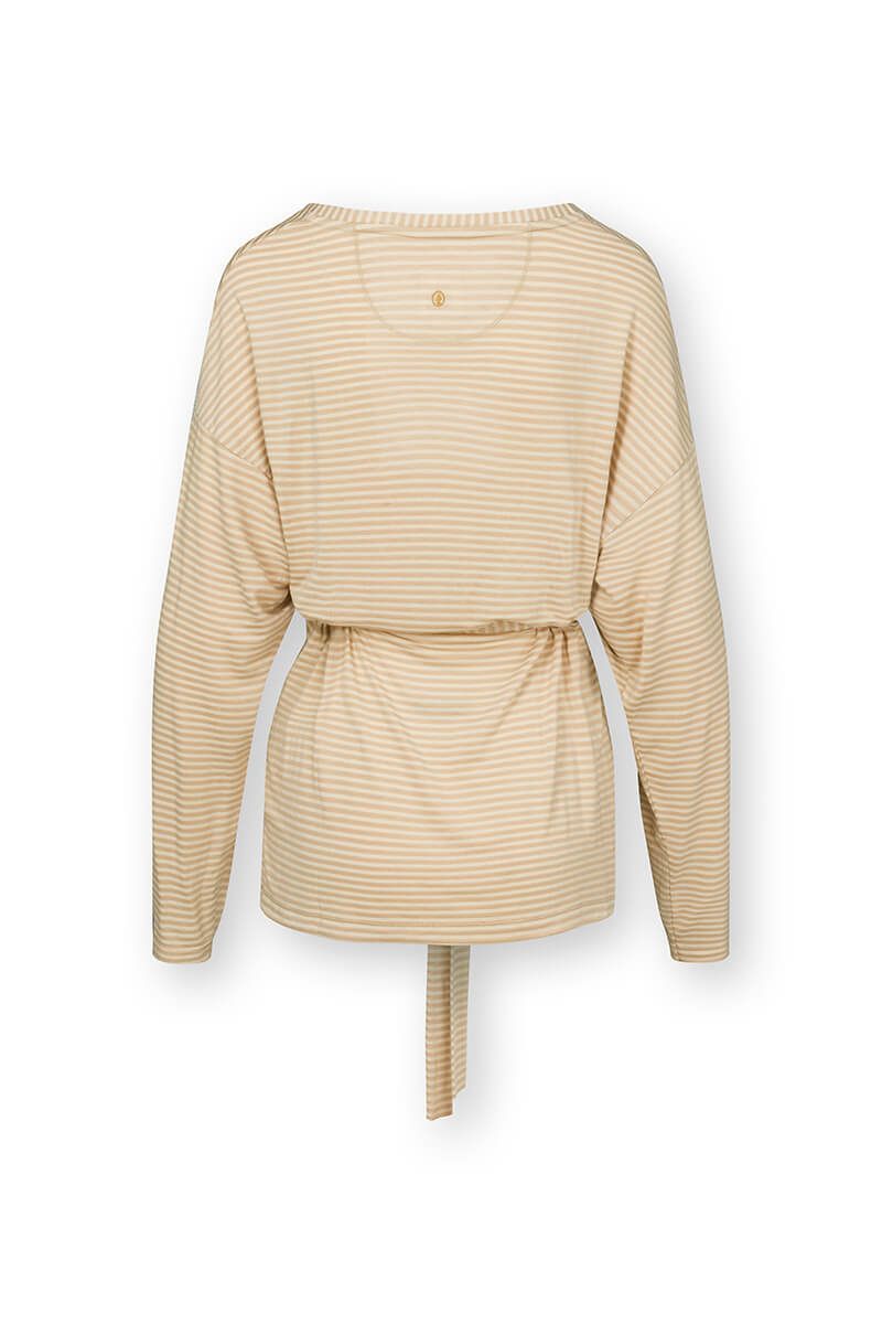 Timberly Top Lange Ärmeln Little Sumo Stripe Sand