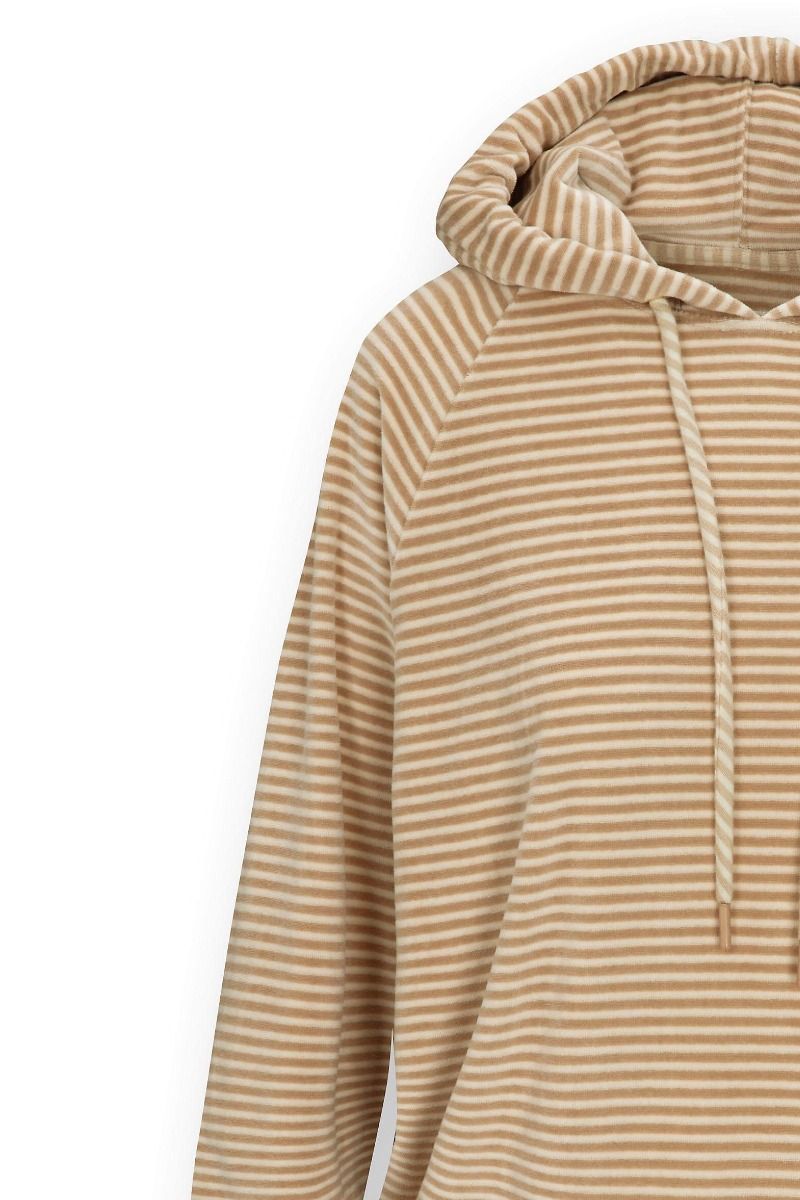 Tamari Sweater Velvet Little Sumo Stripe Sand