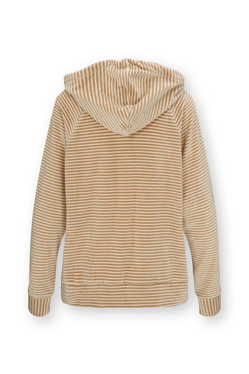 Tamari Sweater Velvet Little Sumo Stripe Sand