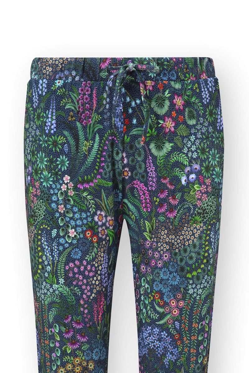 Bobien Lange Broek Querida Donkerblauw