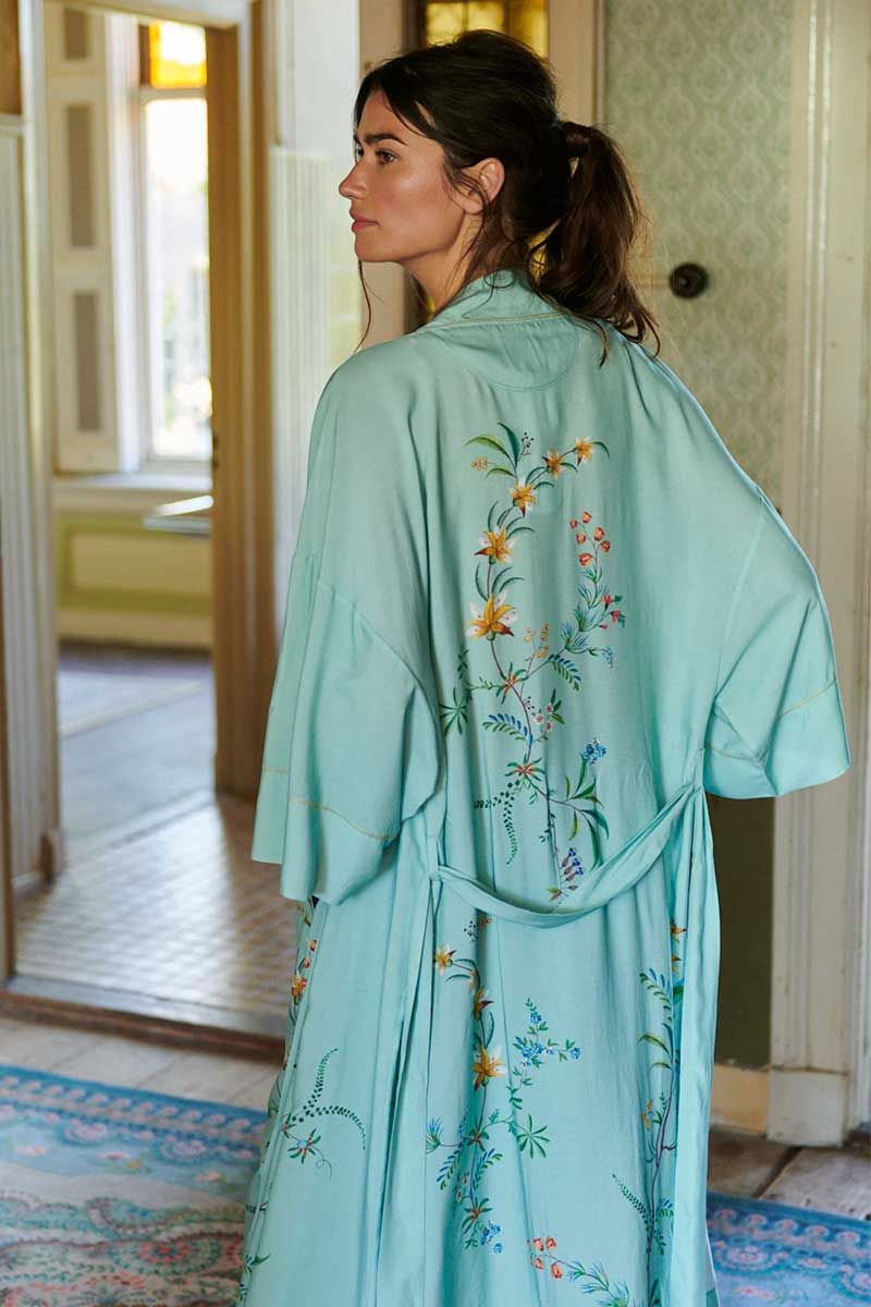 Kimono Grand Fleur Blue