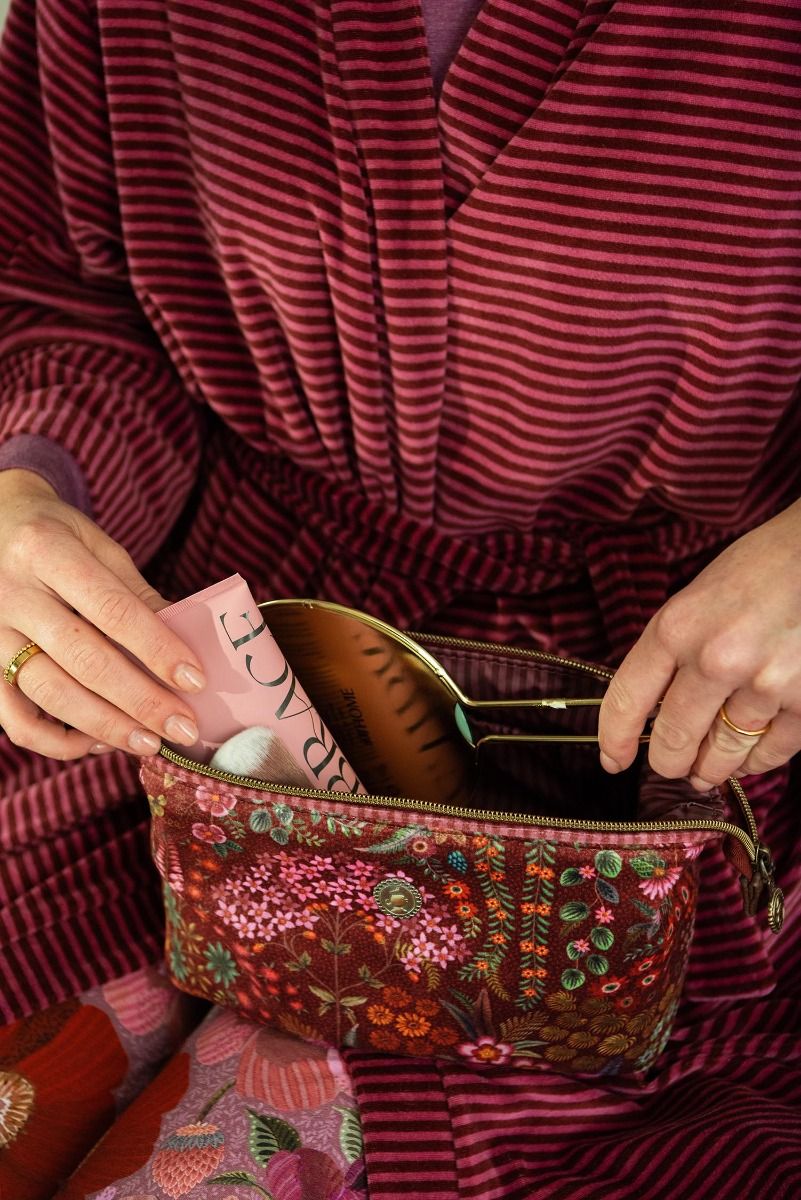 Cooper Pochette à Cosmétiques Moyenne Querida Rouge