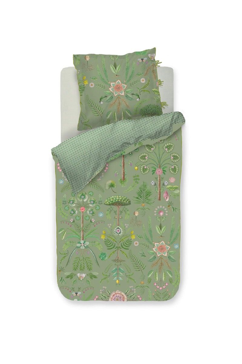 Duvet Cover Set Bamboleo Green