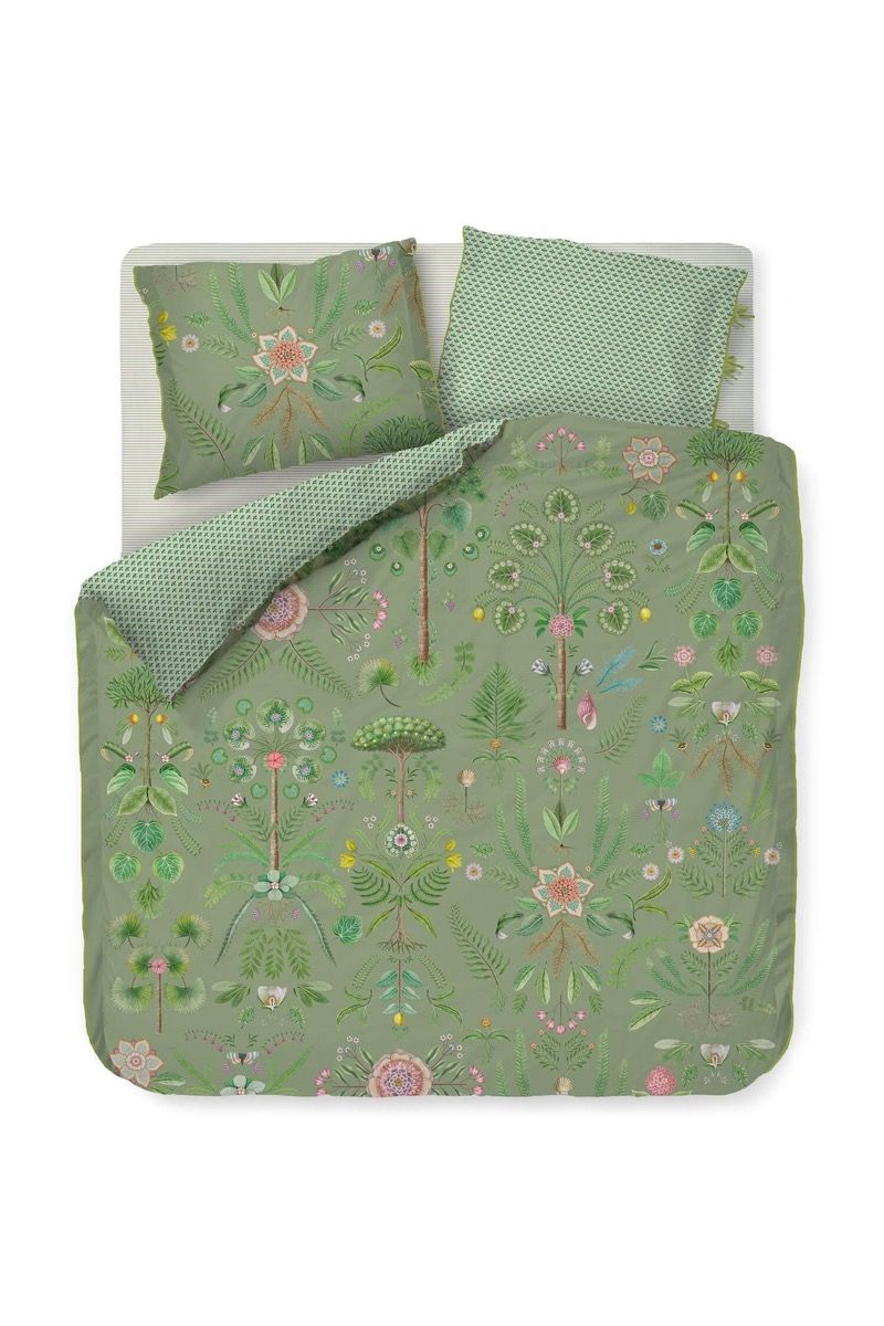 Duvet Cover Set Bamboleo Green