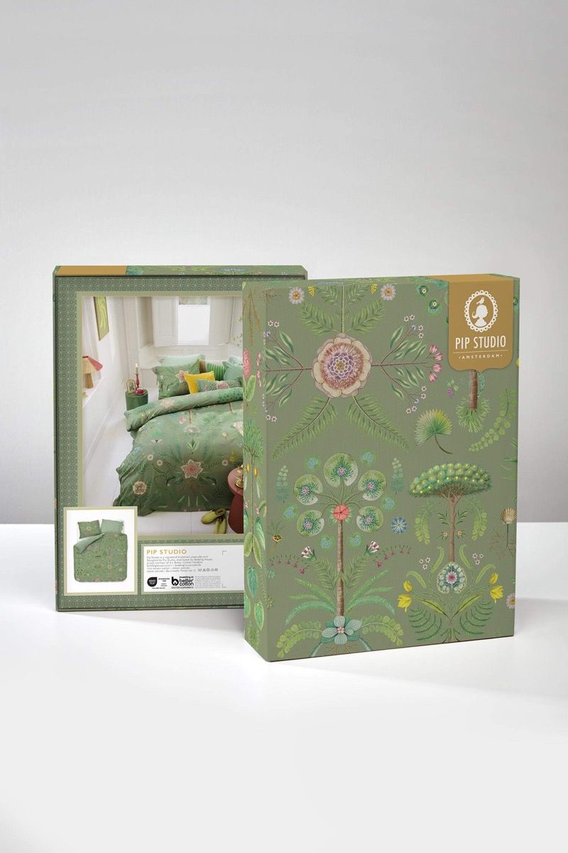 Ensemble housse de couette Bamboleo Vert