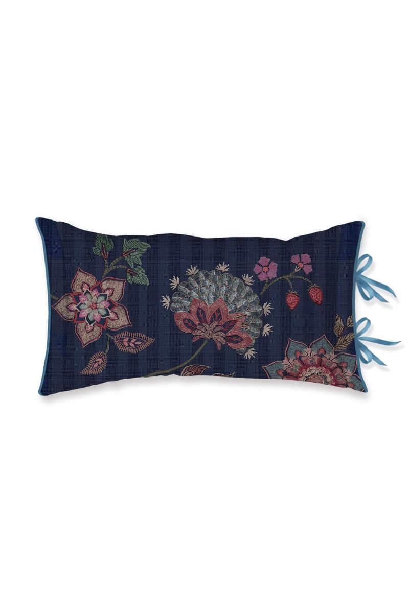 Coussin Décoratif Rectangulaire Buenas Noches Blue Foncé