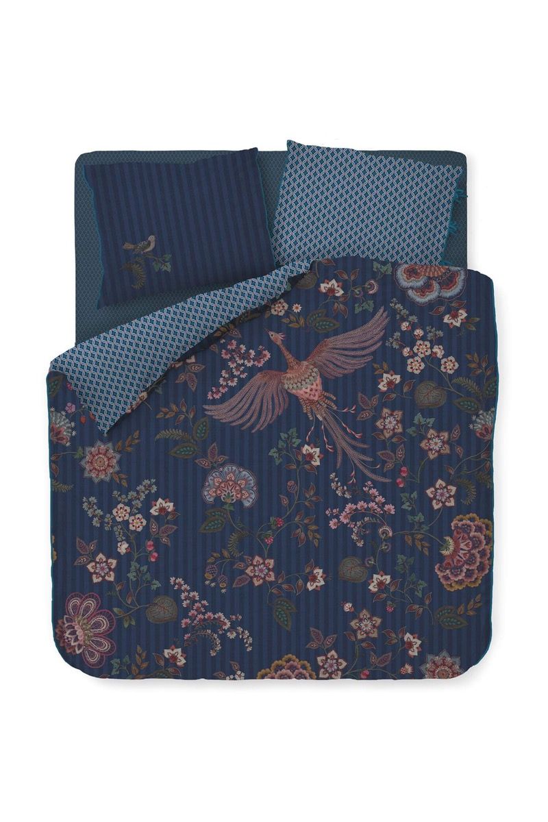 Duvet Cover Set Buenas Noches Dark Blue