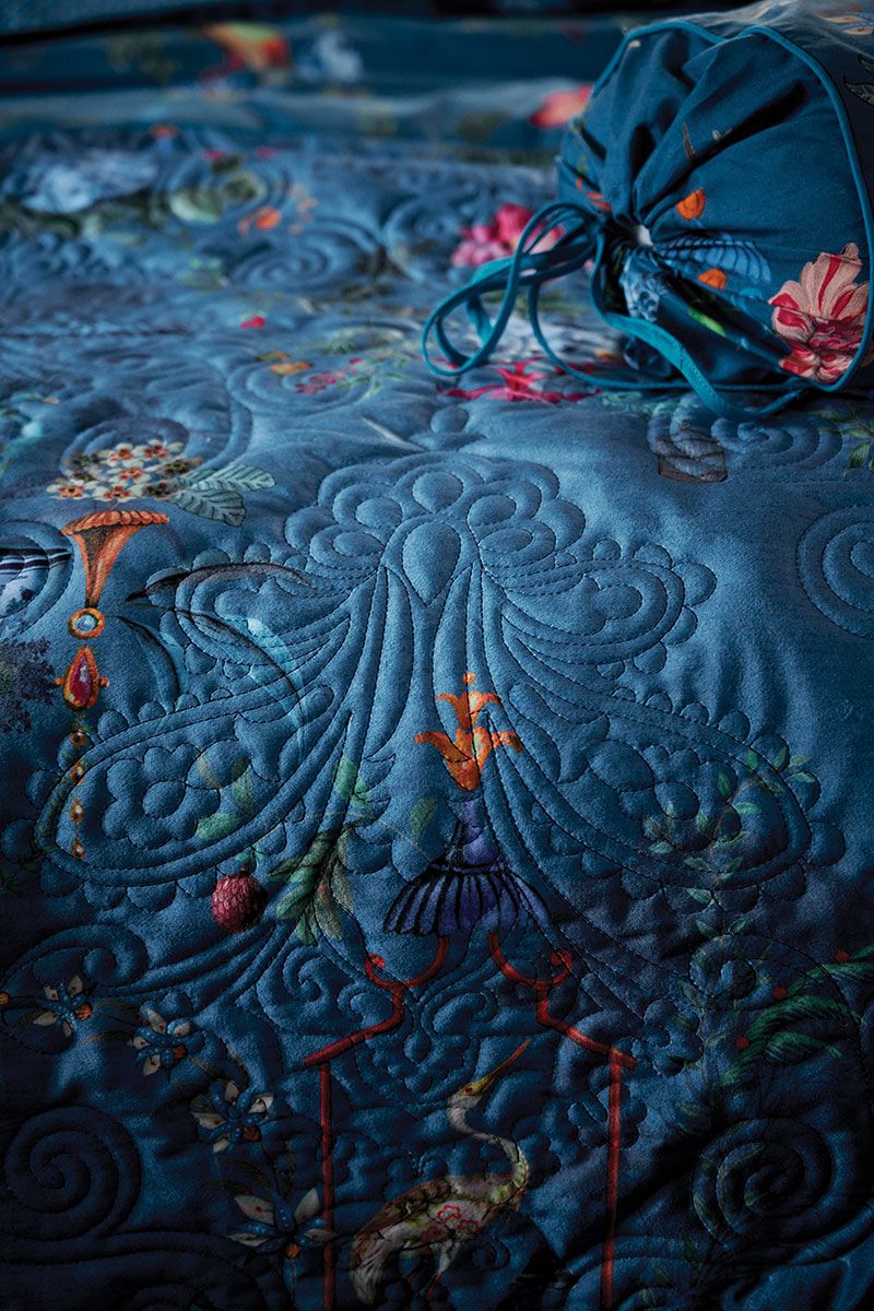 Quilt Chinese Porcelain Blue