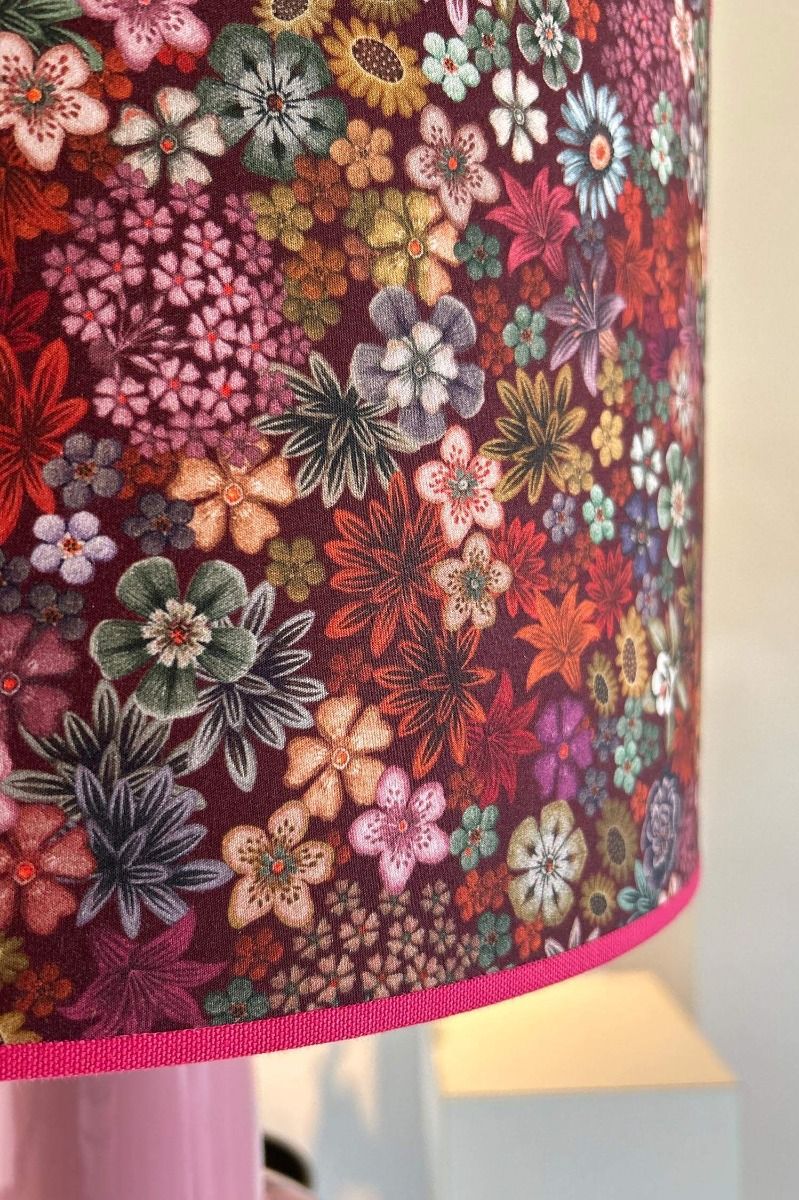 Lampshade Tutti i Fiori by Pip Dark Red