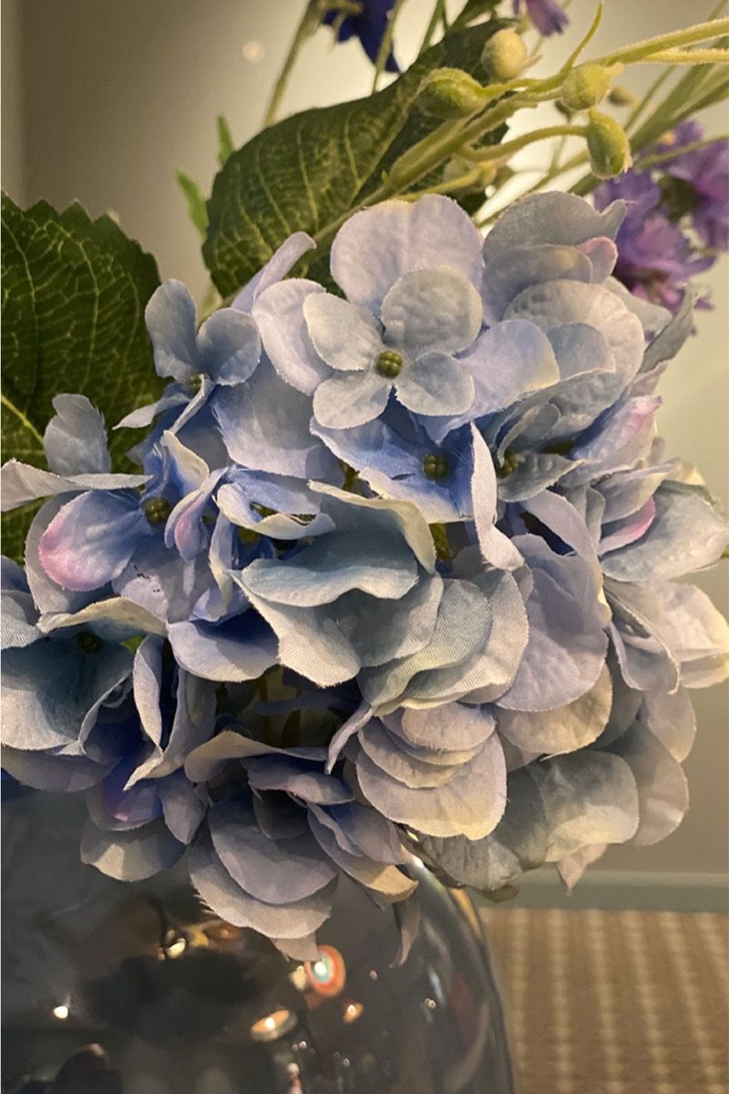 Pip Artificial Flowers Elegance in Blue