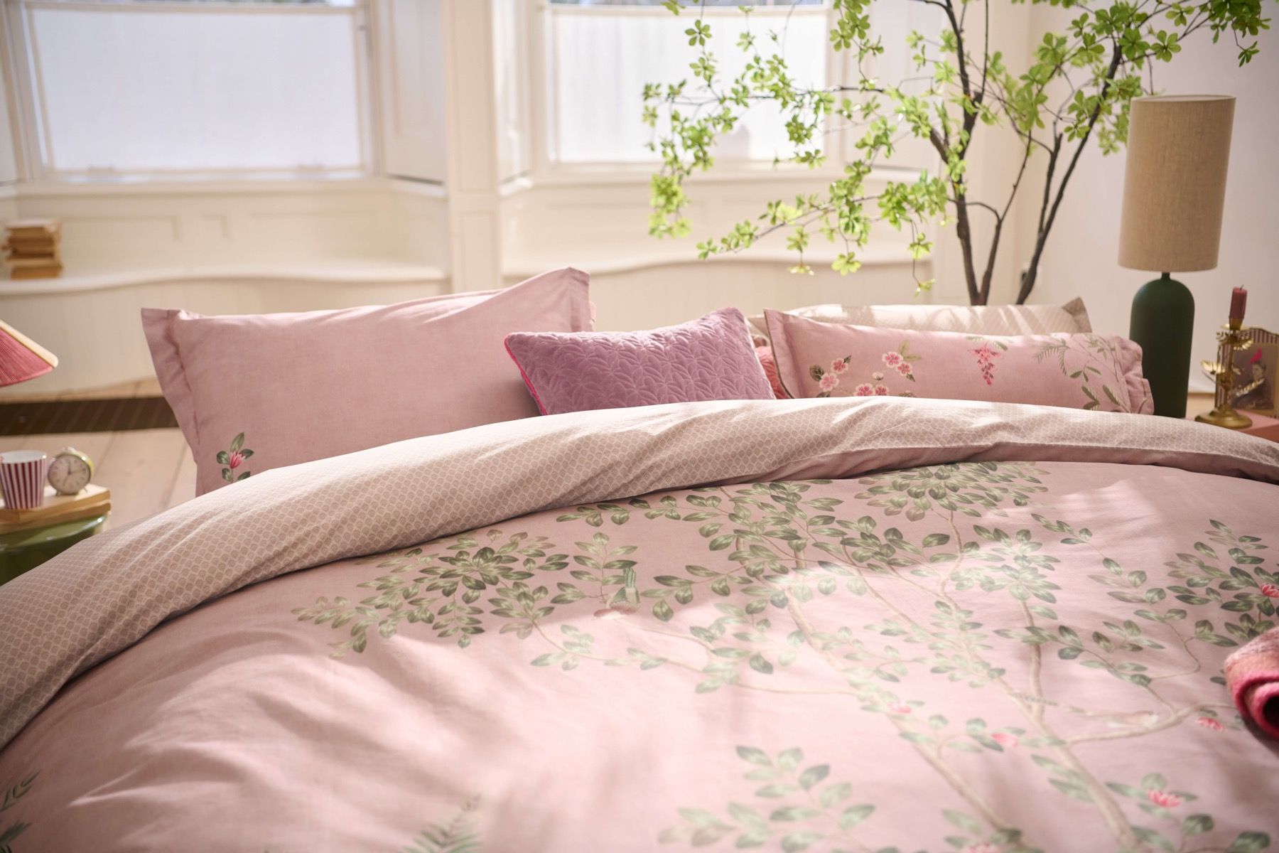 Ensemble housse de couette Fata Morgana Rose