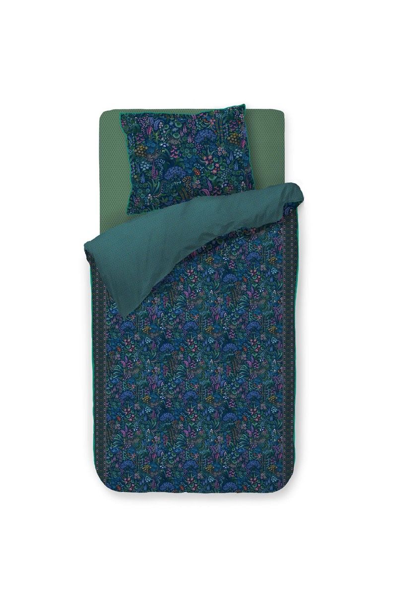 Duvet Cover Set Querida Dark Blue