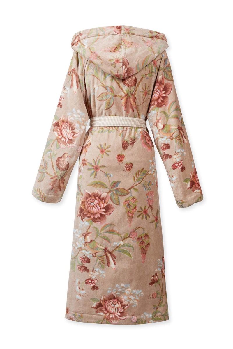 Bathrobe Secret Garden Khaki