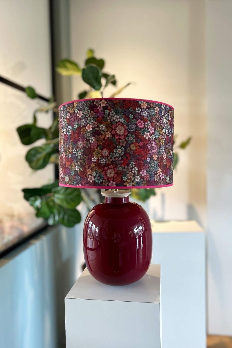 Lampshade Tutti i Fiori by Pip Dark Red