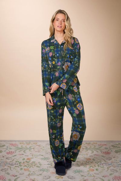 Belin Lange Broek Flores Felices Donkerblauw