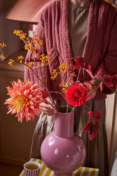 Pip Artificial Flowers Burgundy Bliss