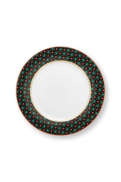 Breakfast Plate Clover Green 23cm