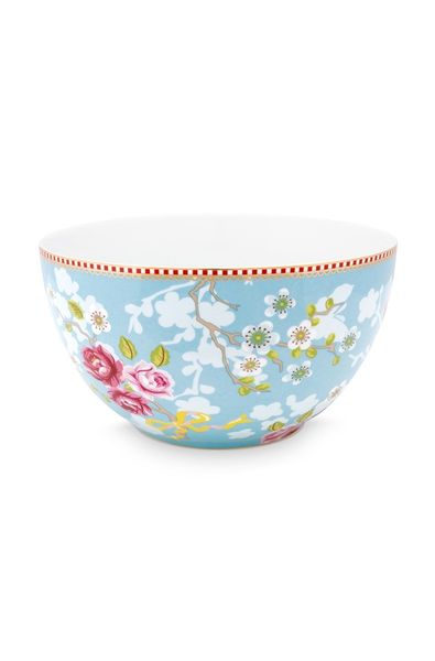 Early Bird Bowl Chinese Rose Blue 18 cm