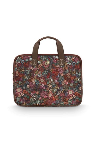 Olivia Sac d'Ordinateur Portable Tutti i Fiori Rouge