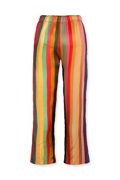 Trousers Long Jacquard Stripe Multi