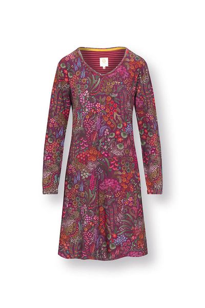 Dana Long Sleeve Nightdress Querida Pink