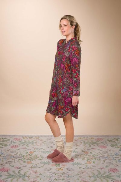 Daaltje Long Sleeve Nightdress Querida Pink