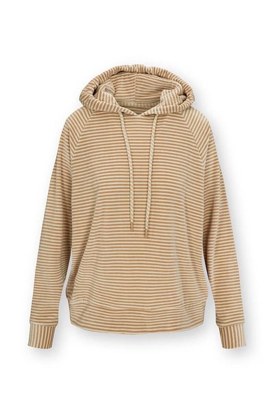 Tamari Sweater Velvet Little Sumo Stripe Sand