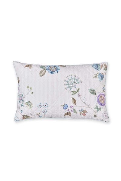 Quilted Cushion Flores Bailando Off-White