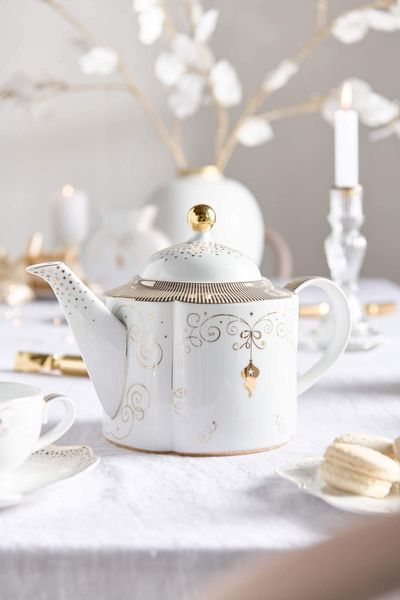 Teapot Small Royal Winter White 900ml