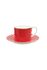 Love Birds Cup & Saucer Red